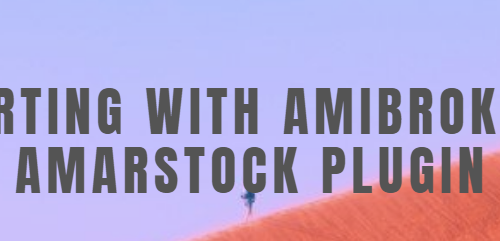 Charting with AmiBroker & AmarStock Plugin